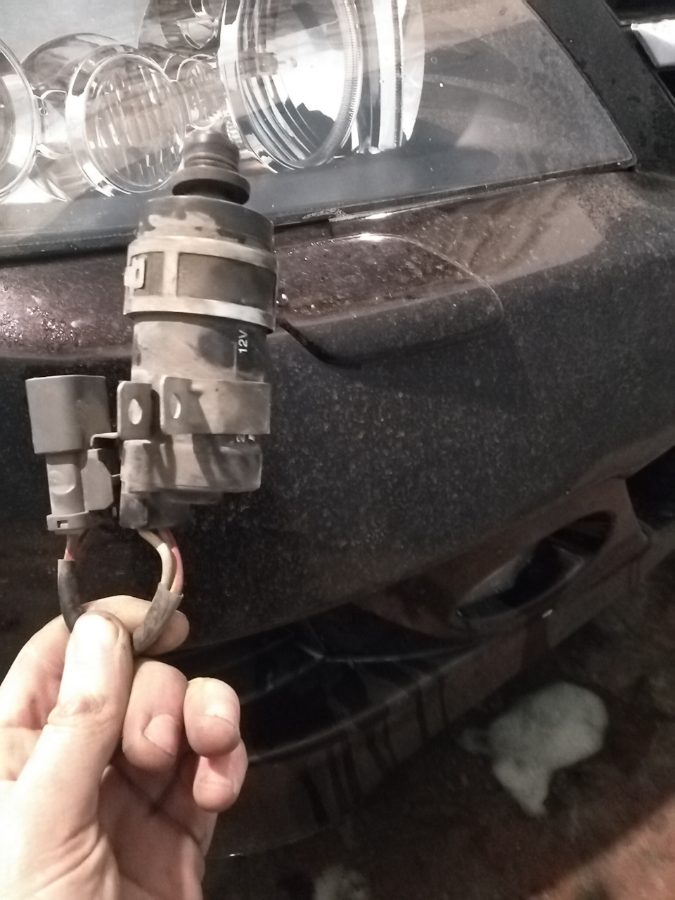 Насос омывателя — Honda Accord (7G), 2,4 л., 2007 года | запчасти | DRIVE2