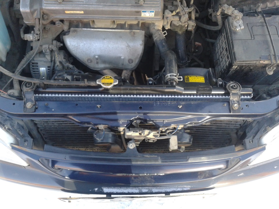 Замена радиатора кондиционера - Toyota Caldina (210), 2 л, 1999 года своими рука