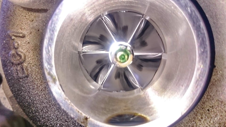 Про М-О 2. Осмотр турбины, подходящих к ней патрубков и замена ...