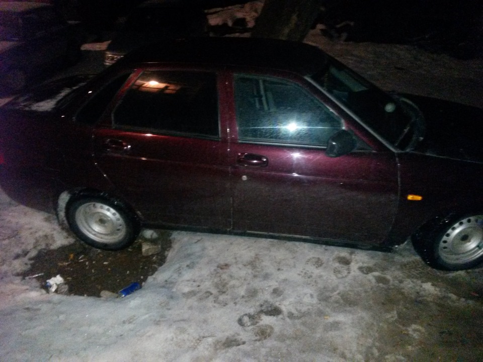 первая сочная яма на посадке — Lada Приора седан, 1,6 л, 2009 года ...