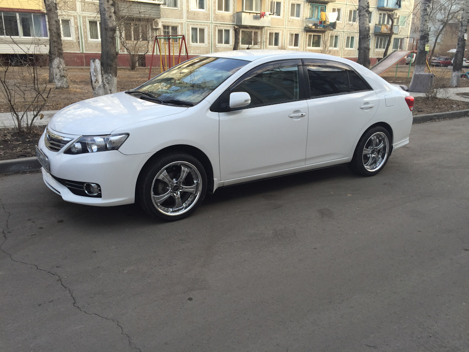 #3 Колеса крутятся резина трется. — Toyota Allion (T260), 1,5 л, 2008 ...