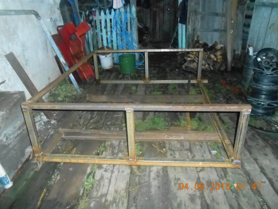 Каркас кузова и подрамник с дугой безопасности — УАЗ 3303, 2,3 л, 1995 ...