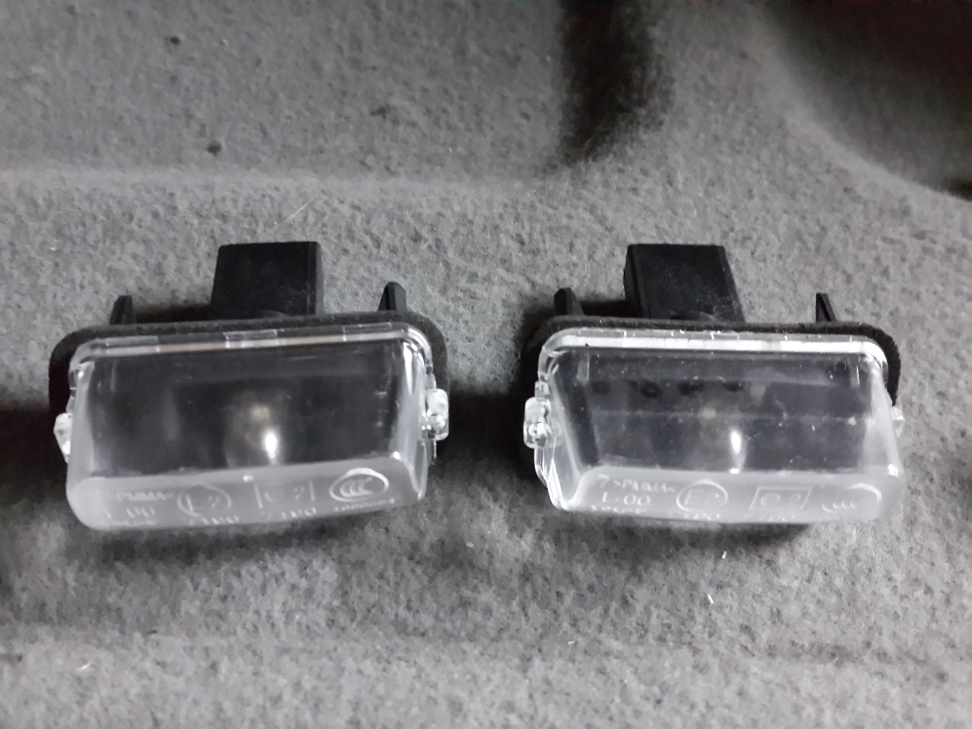 подсветка номера ситроен