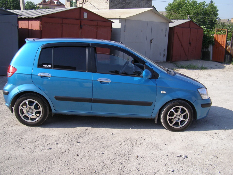 Накладки hyundai getz