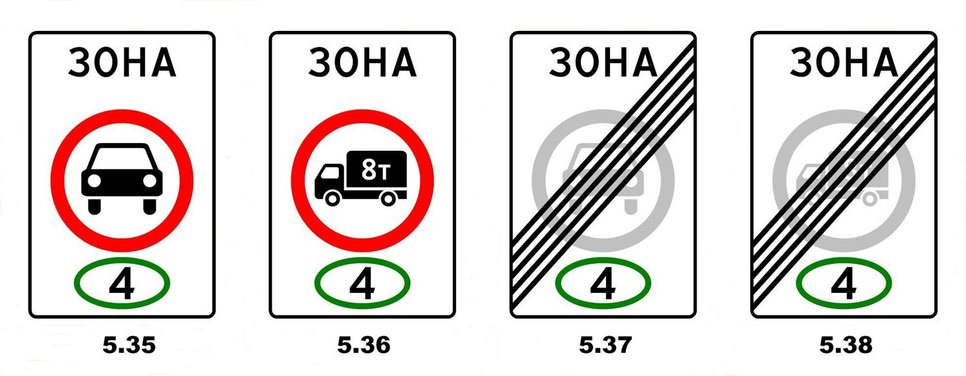 Как выглядит знак 5.38