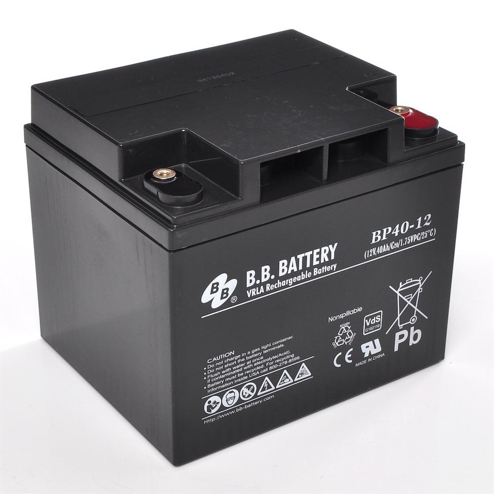 AGM Аккумулятор bb battery bp 40-12. новый — Mazda 3 (1G) BK, 1,6 л, 2006  года | автозвук | DRIVE2