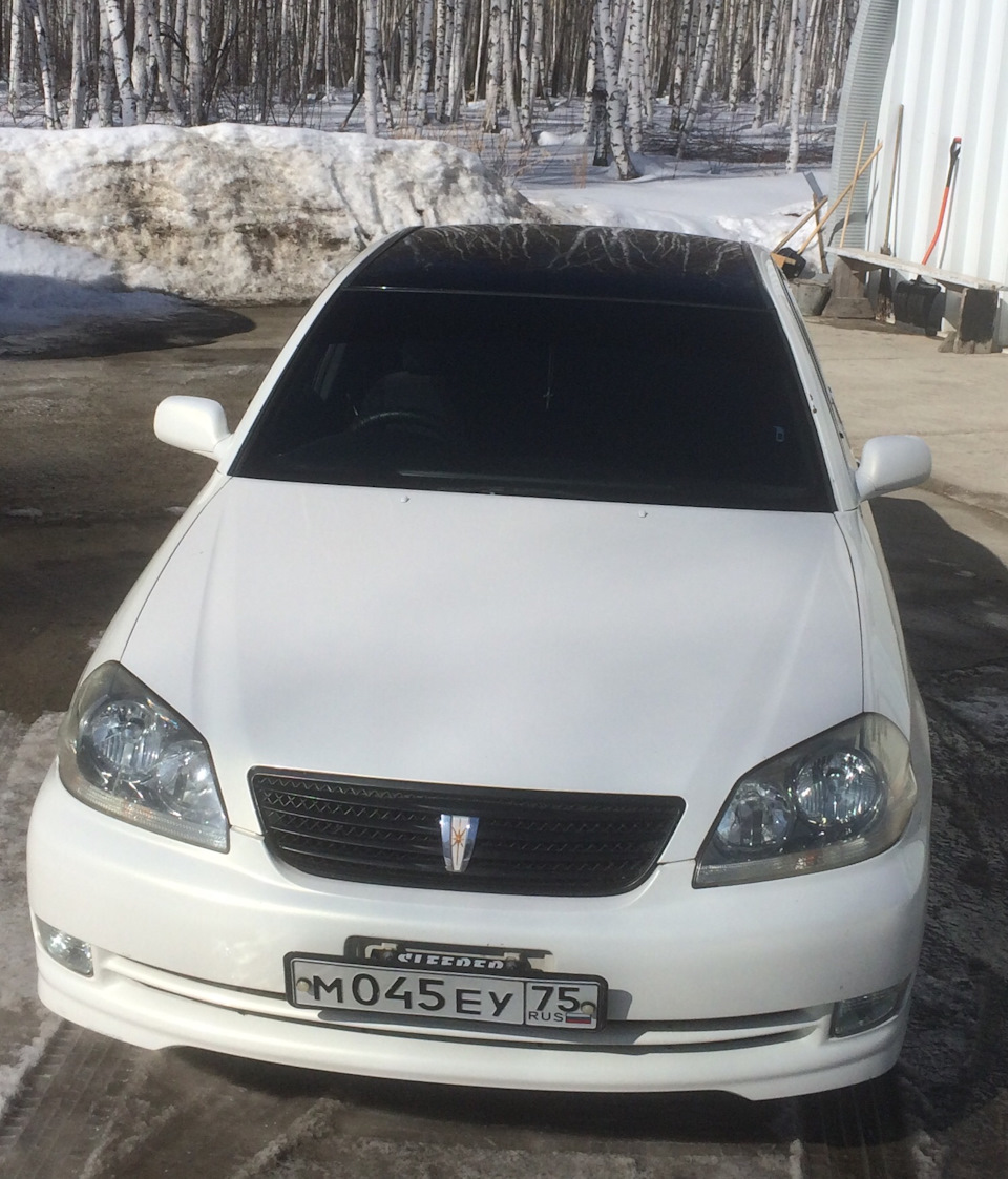 Первая весна в г Иркутск — Toyota Mark II (110), 2 л, 2004 года | мойка |  DRIVE2