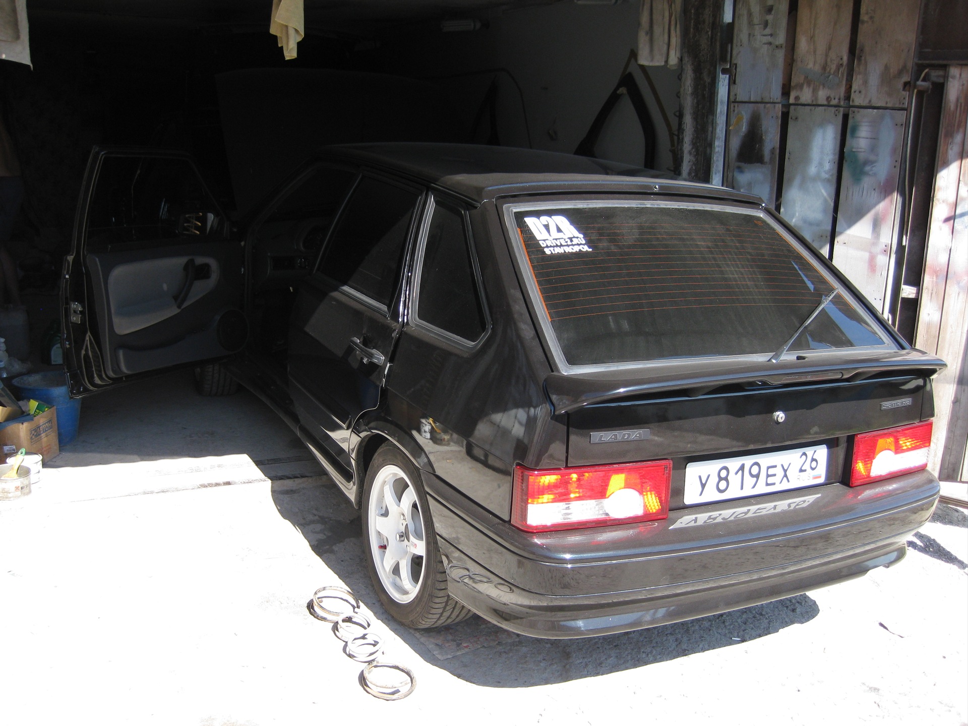 Вставка между фонарями. - Lada 2114, 1,6 л, 2007 года своими руками DRIVE2