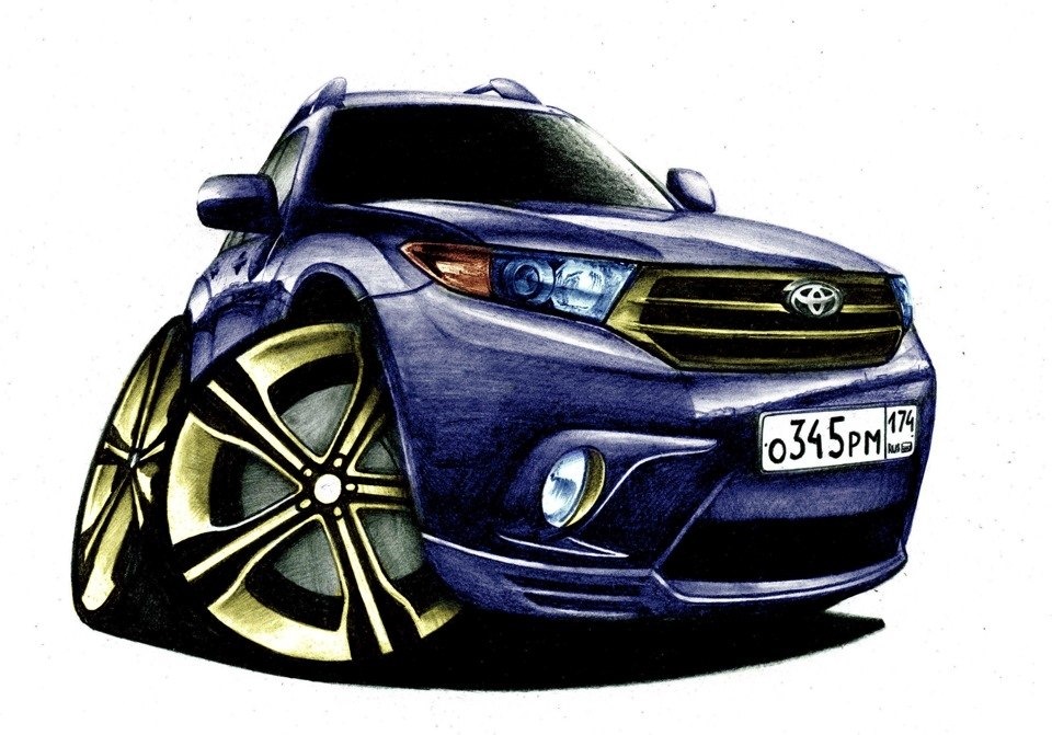 Рисунок рав. Тойота рав 4 рисунок. Шарж Toyota rav4 III. Шарж с машиной. Шарж рав 4.