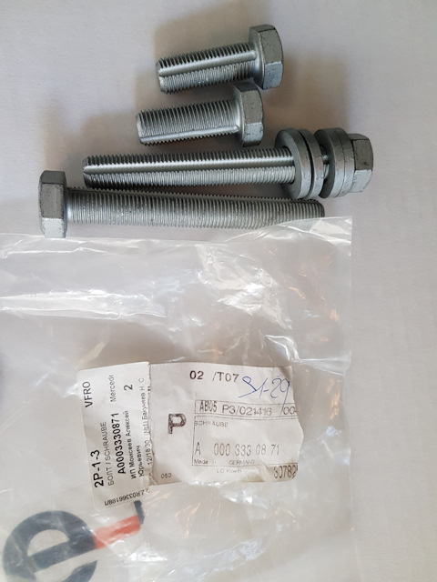 A0003330871 Болт м14 Mercedes | Запчасти на DRIVE2