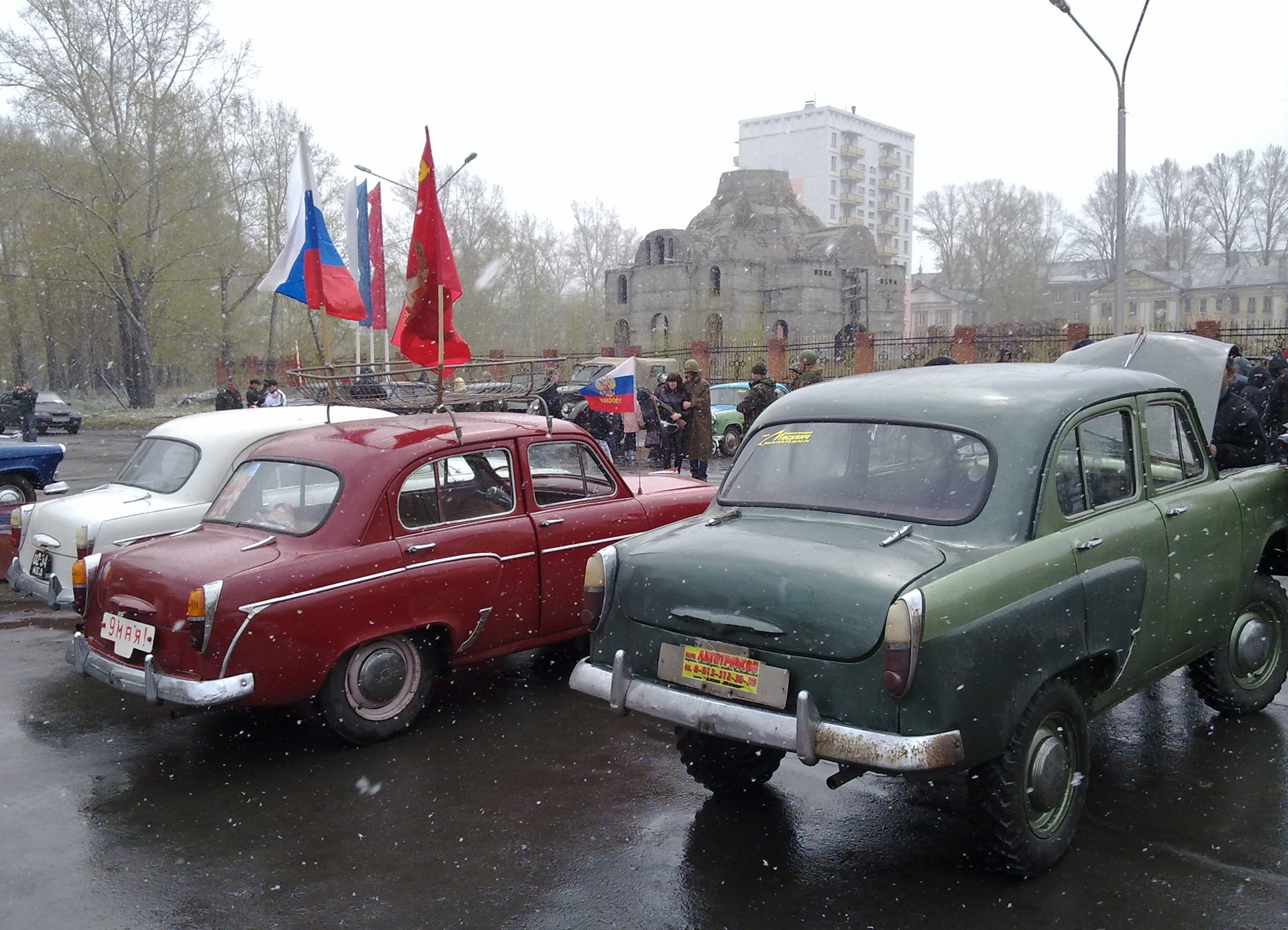 9 мая — Москвич 407, 1,4 л, 1960 года | встреча | DRIVE2