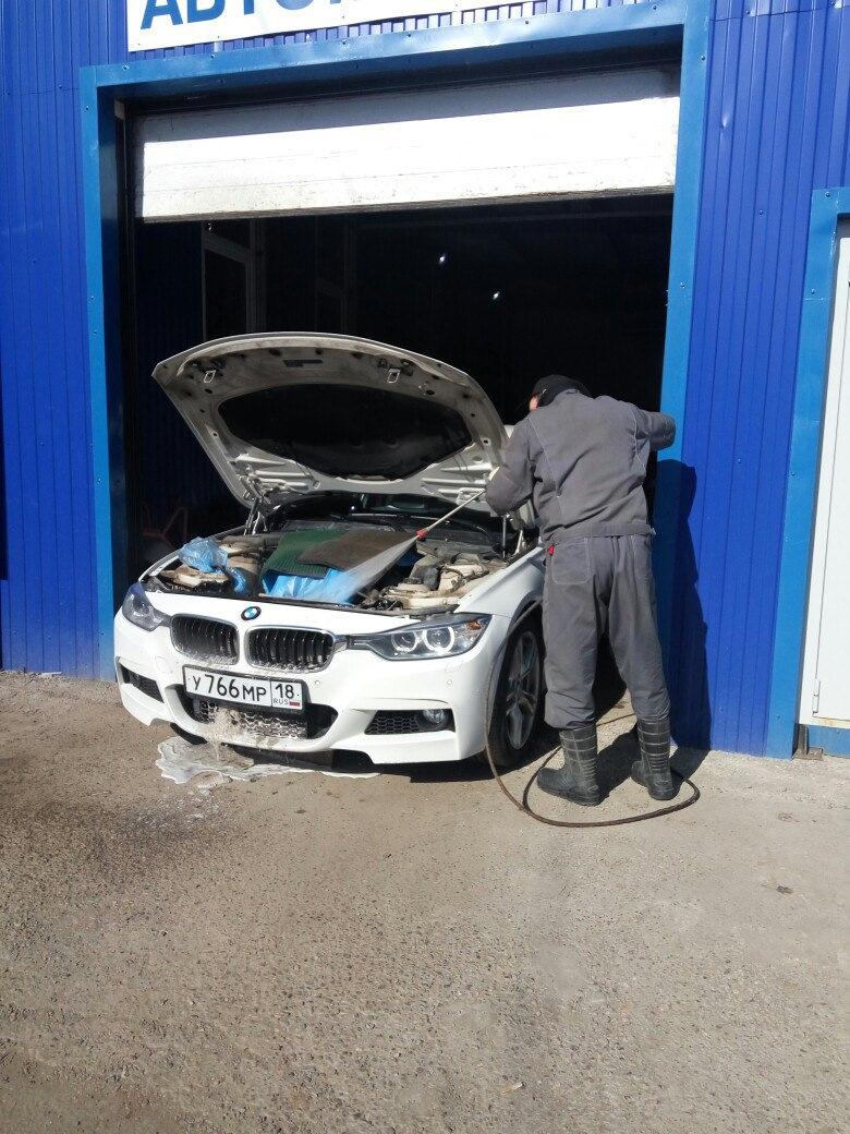 Мойка радиаторов — BMW 3 series (F30), 2 л, 2014 года | мойка | DRIVE2