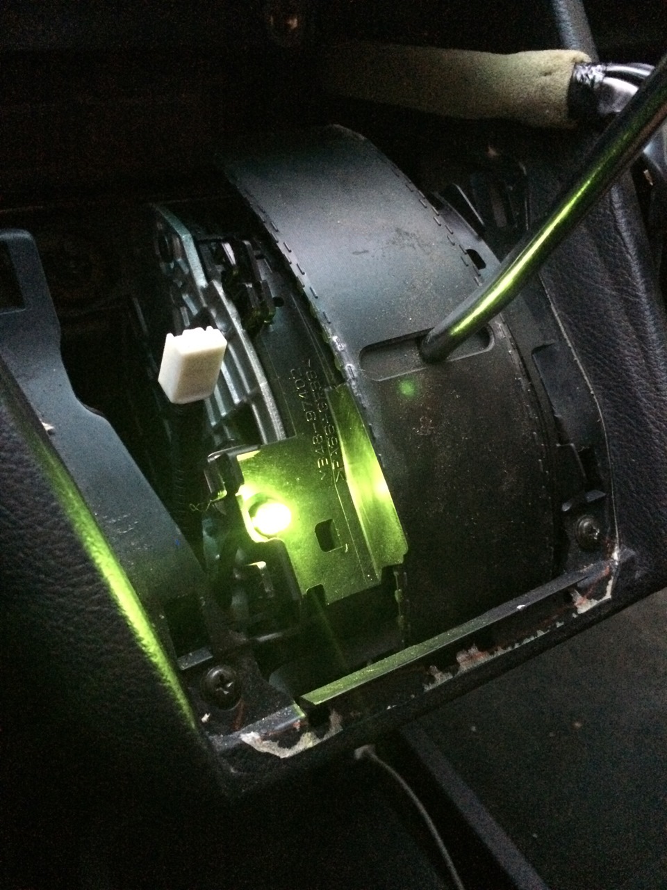 Подсветка селектора АКПП и кнопок подогрева сидений. — Lexus RX (2G), 3 ...