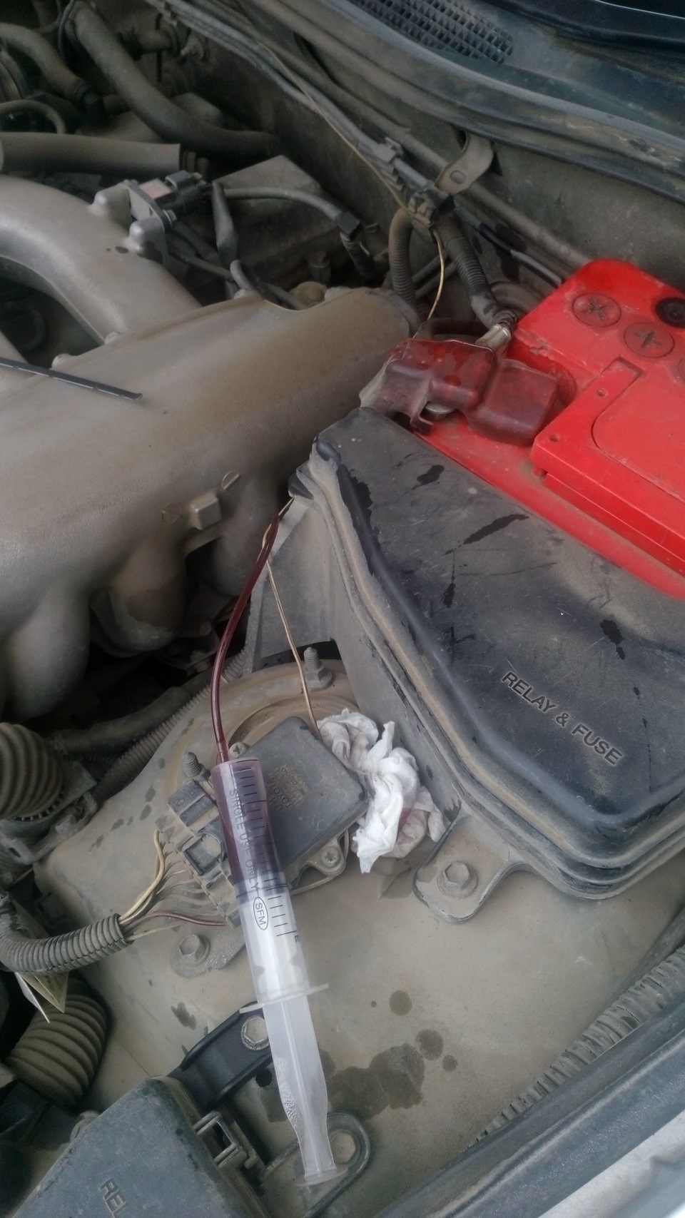 Перелил масло в АКПП — Toyota Progres, 2,5 л, 1999 года | расходники ...