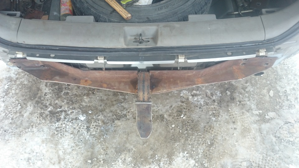 фаркоп для nissan x-trail готов! — Nissan X-Trail I (t30), 2001 года ...