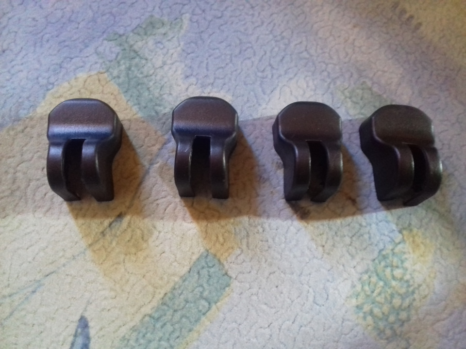 Накладки на замок и накладки на ограничитель замка — KIA Rio (3G), 1,6 ...