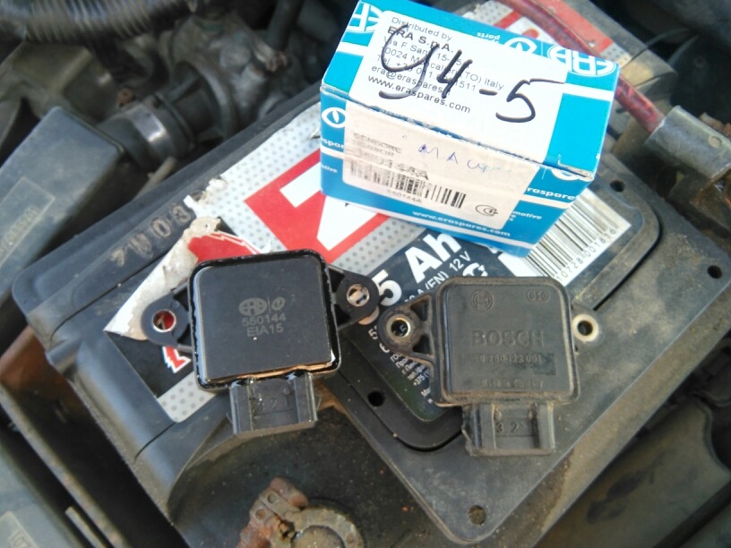 Замена потенциометра дроссельной заслонки. — Alfa Romeo 145, 1,4 л ...