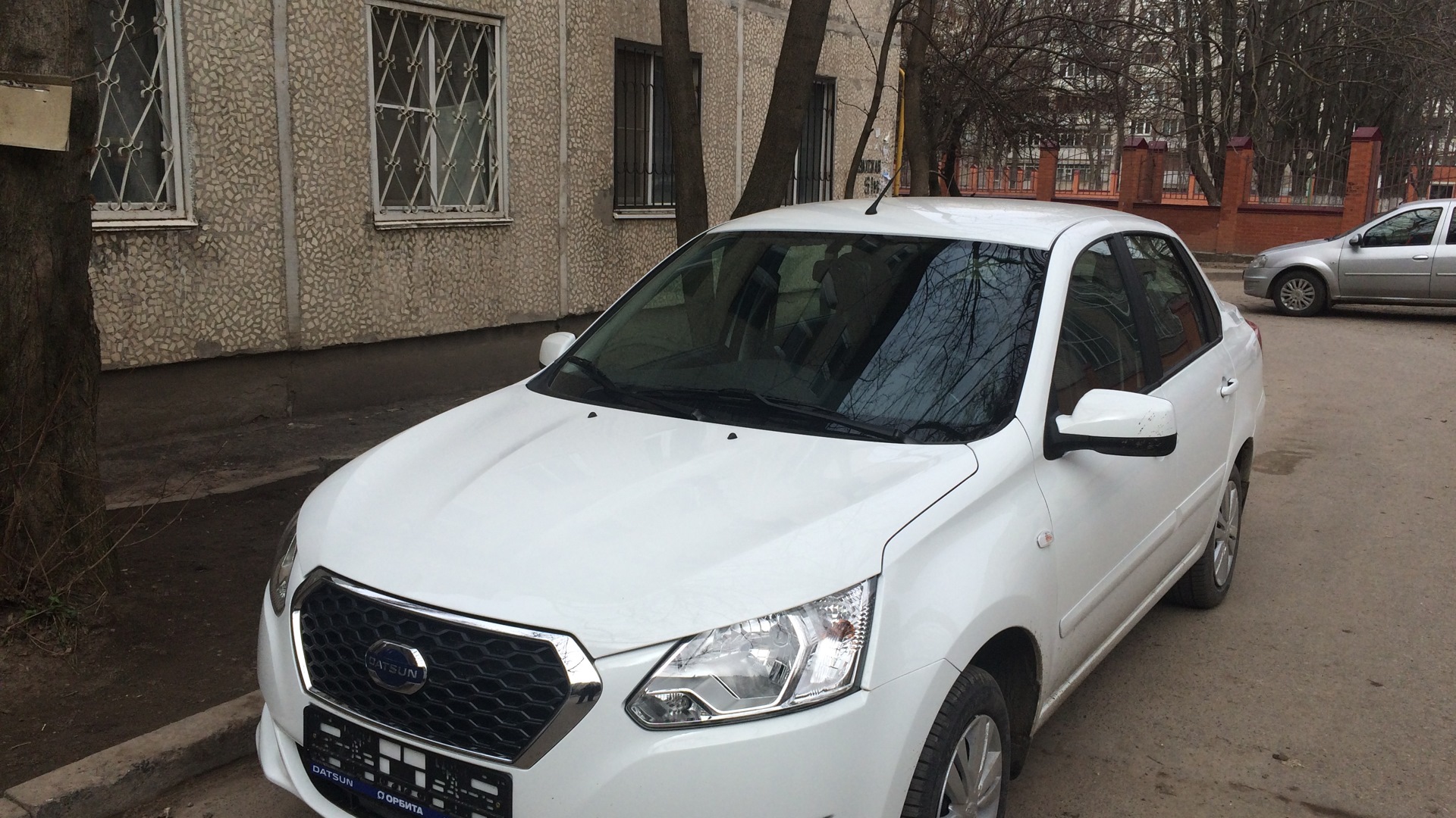 Datsun on-Do 1.6 бензиновый 2014 | Белый Юбиляр на DRIVE2