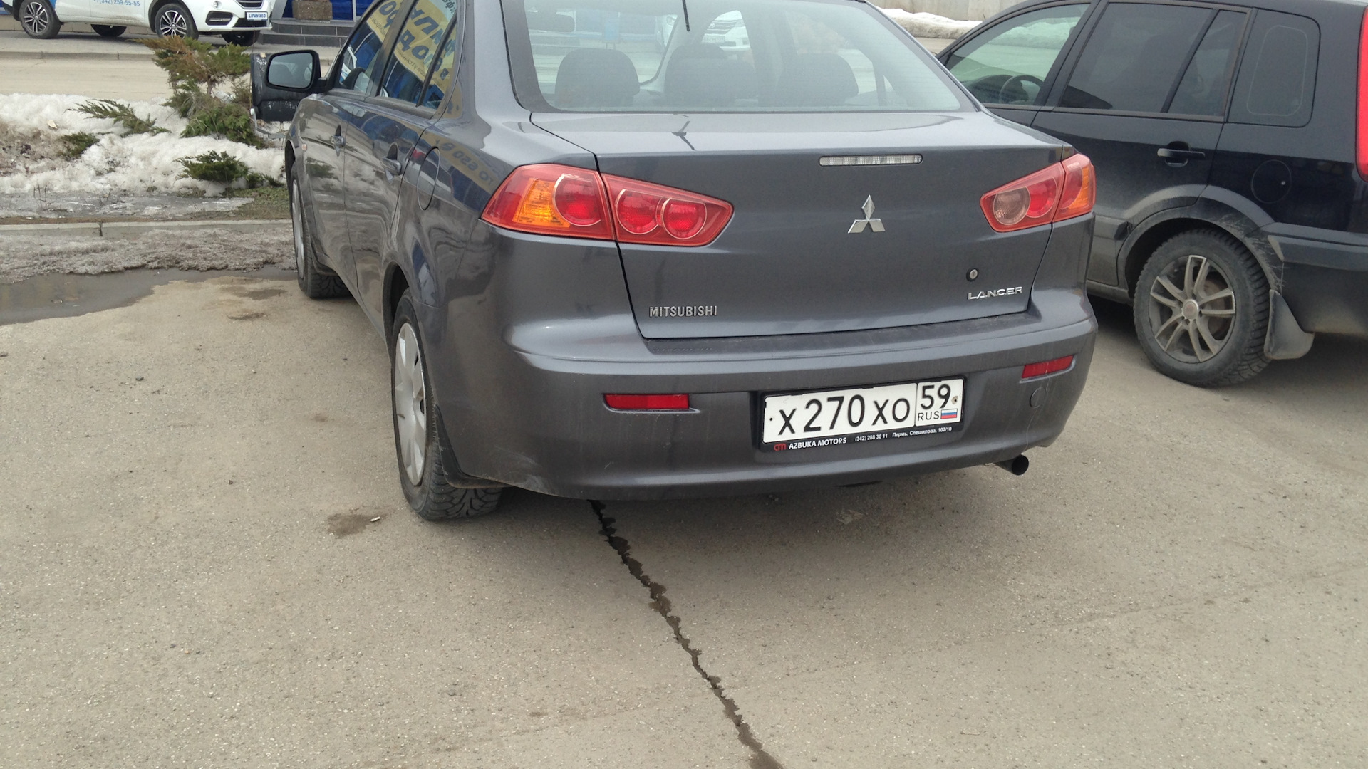 Mitsubishi Lancer X 1.8 бензиновый 2009 | 1.8 (143 л.с.) СVT на DRIVE2