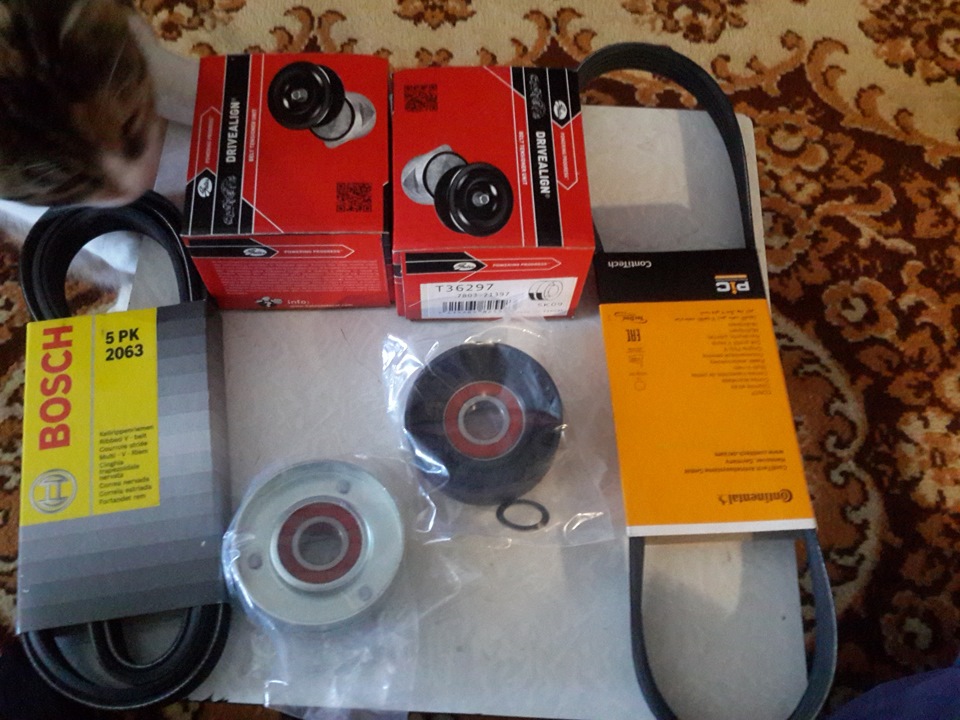 Замена ремней и роликов — DRIVE2