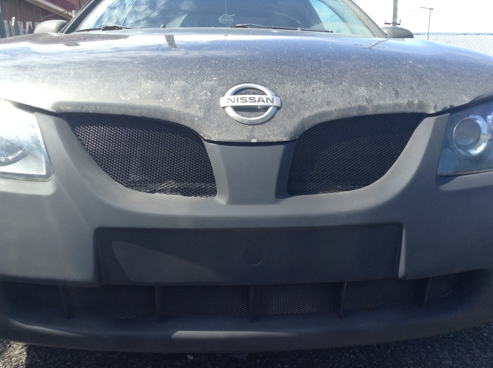 Переделка бампера — Nissan Almera II (N16), 1,5 л, 2005 года | тюнинг ...