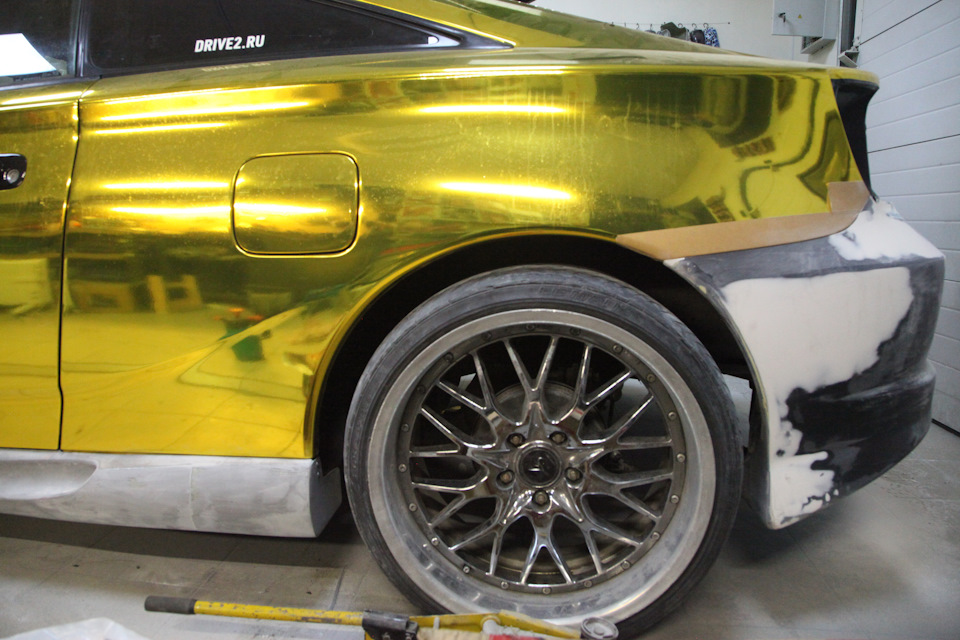 Установка порогов — Toyota Celica (230), 1,8 л, 2000 года | кузовной ...