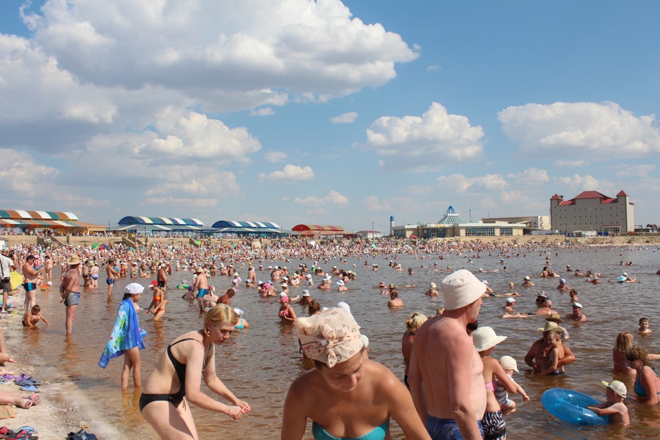 Вода в озере соль илецка