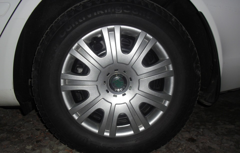 Зимние "подковы" Дончака! — Skoda Octavia A5 Mk2, 1,6 л, 2011 года ...