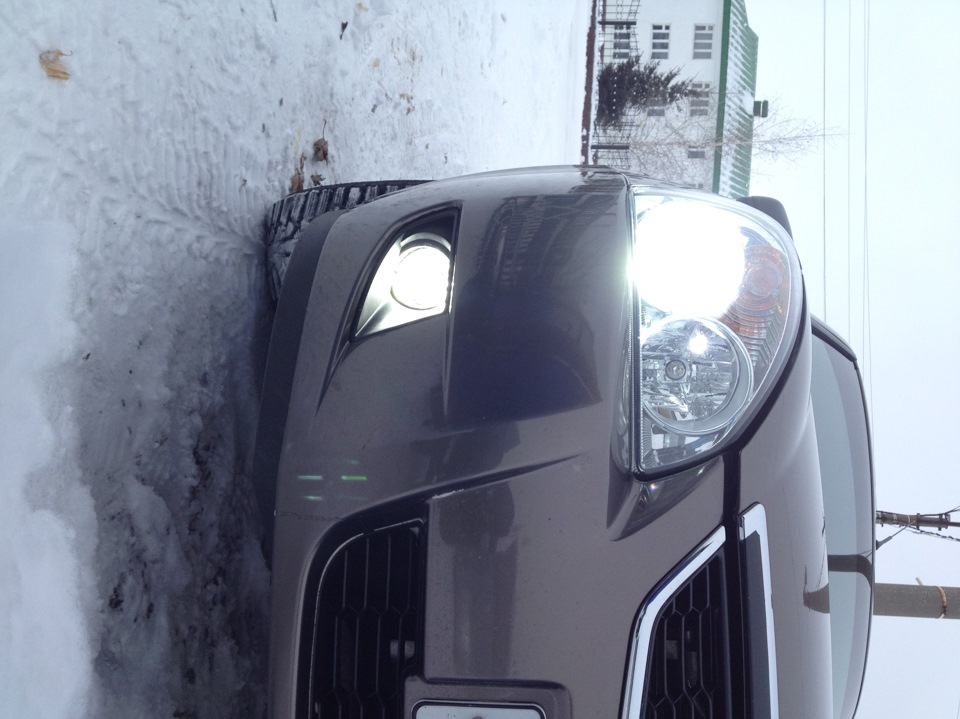 Установка ксенона — Lada Приора седан, 1,6 л, 2014 года | электроника ...