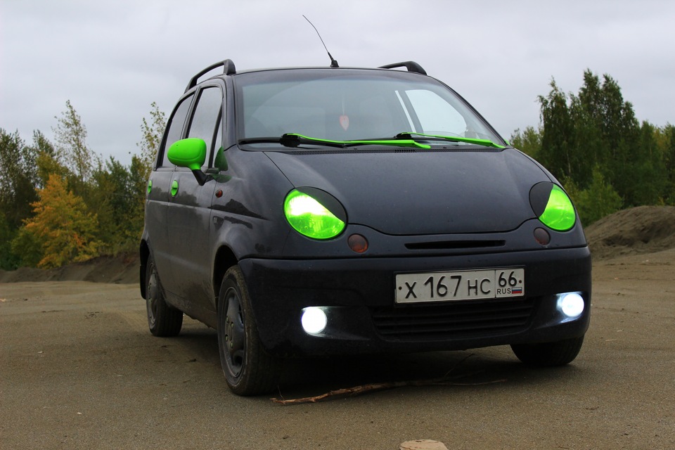 Daewoo Matiz черный тонированный