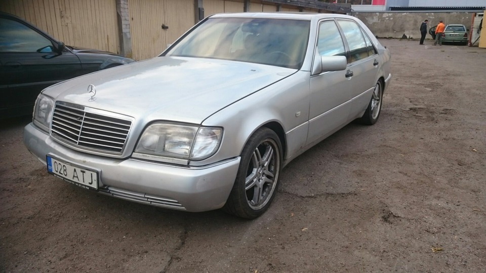 утечка тосола — Mercedes-Benz S-Class (W140), 4,2 л, 1992 года | визит ...