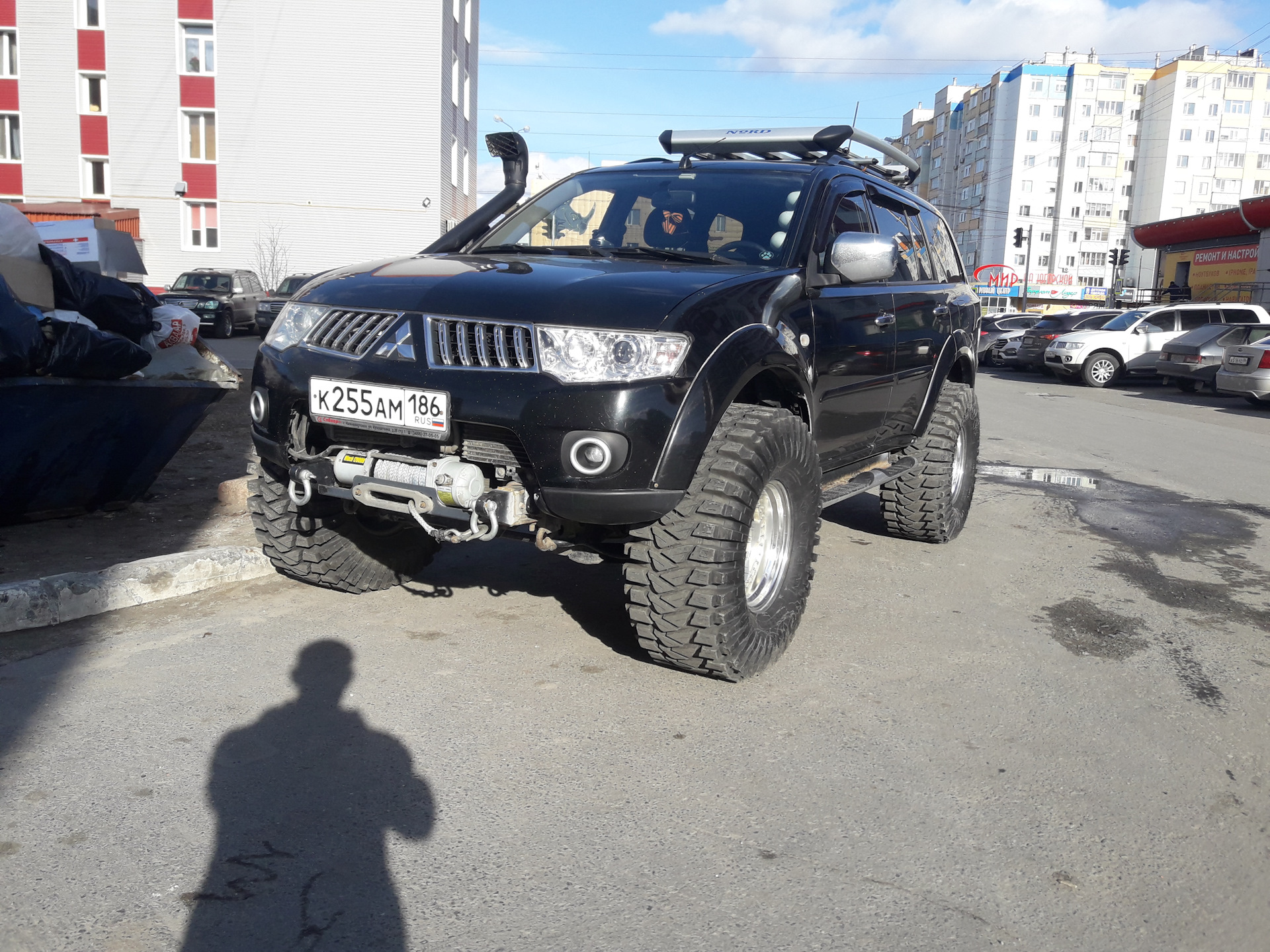 Mitsubishi Pajero Sport бездорожье