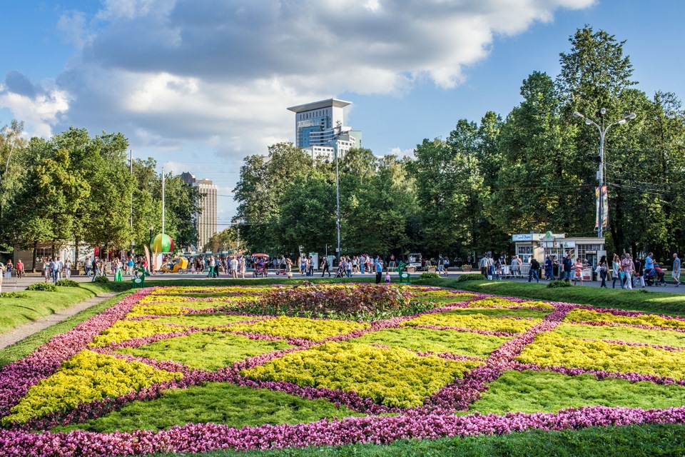 Парк сокольники в москве фото