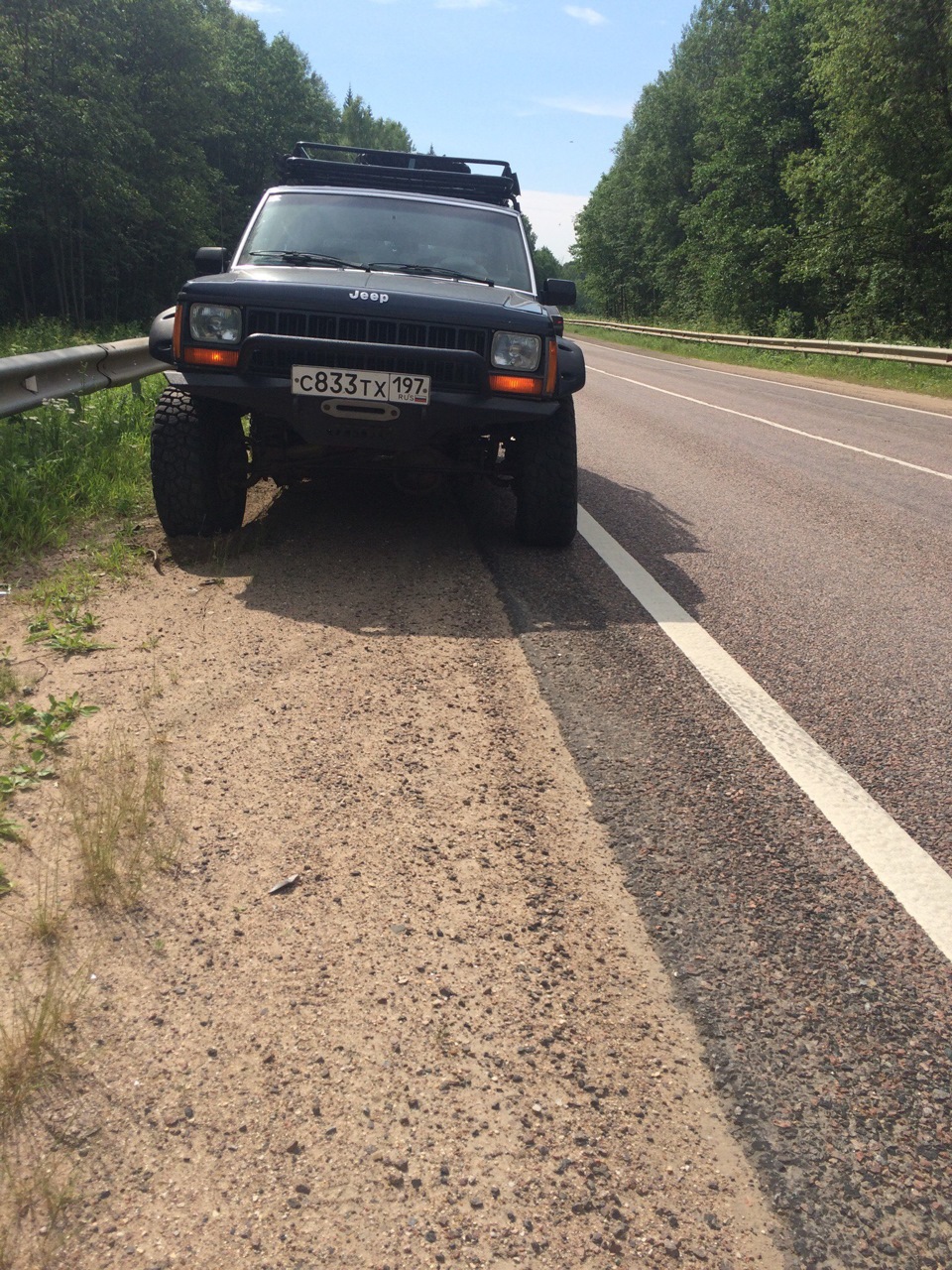 Рыбалка на Полуось — Jeep Cherokee (XJ), 4 л, 1989 года | покатушки | DRIVE2