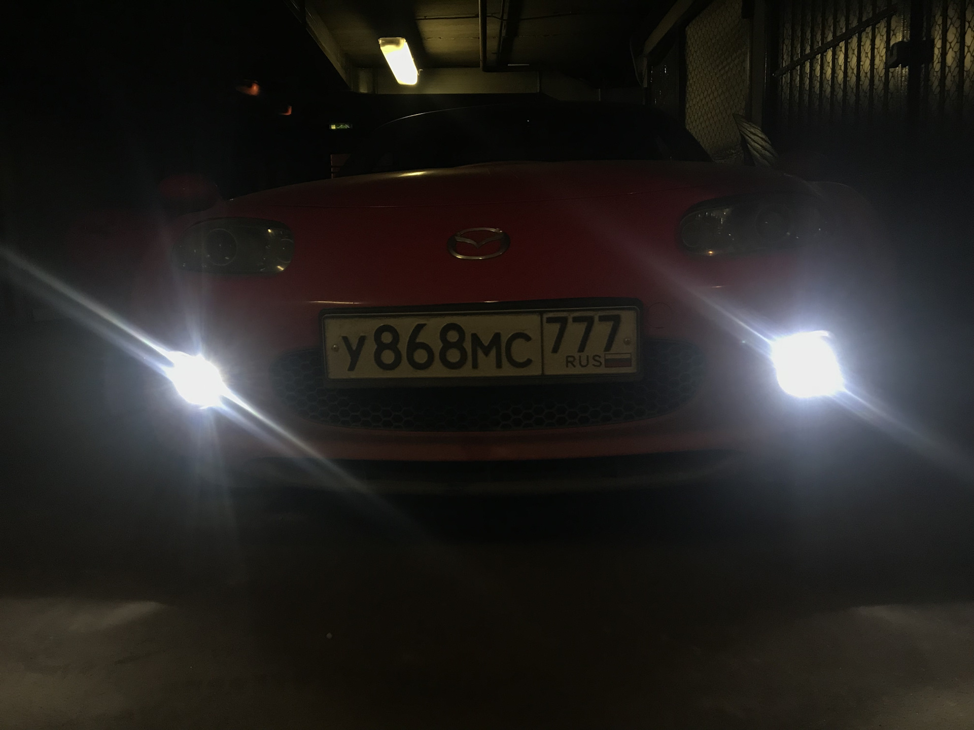 ДХО из ПТФ (делаем ПТФ без габаритов). — Mazda MX-5 (NC), 2 л, 2008 ...