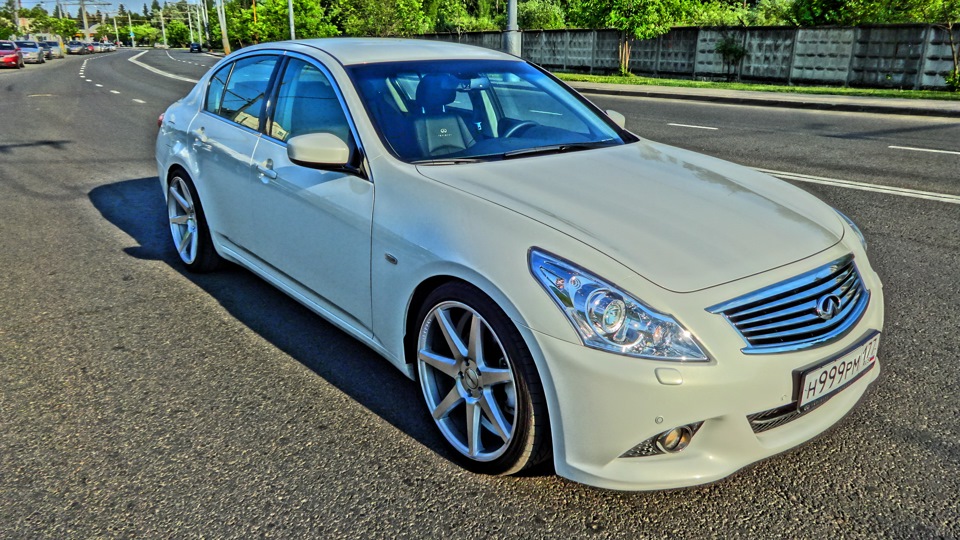 Пружины занижение infiniti g25