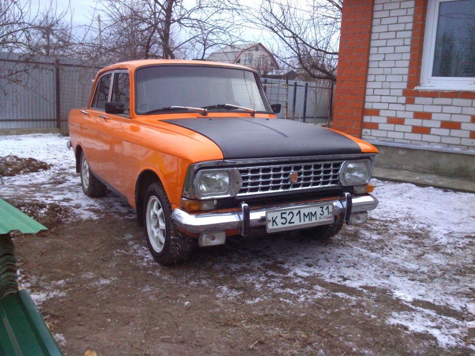 Вот это дрифт… — Москвич 412, 2 л, 1975 года | ДТП | DRIVE2