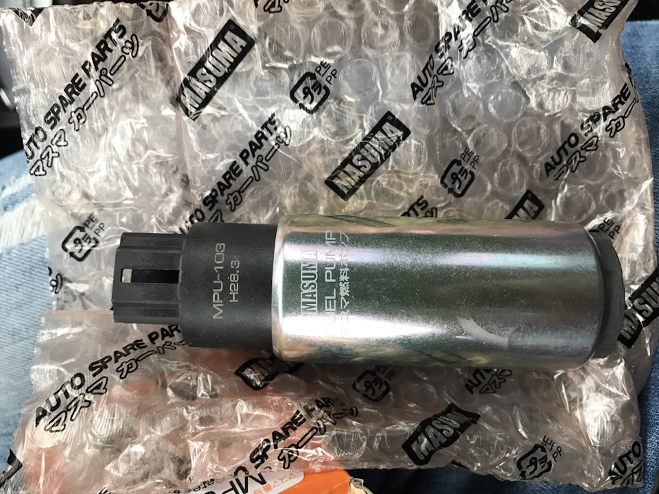 MPU103 Насос топливный Masuma 150L/h, 3kg/cm2, сетка MPU-002, carbon ...