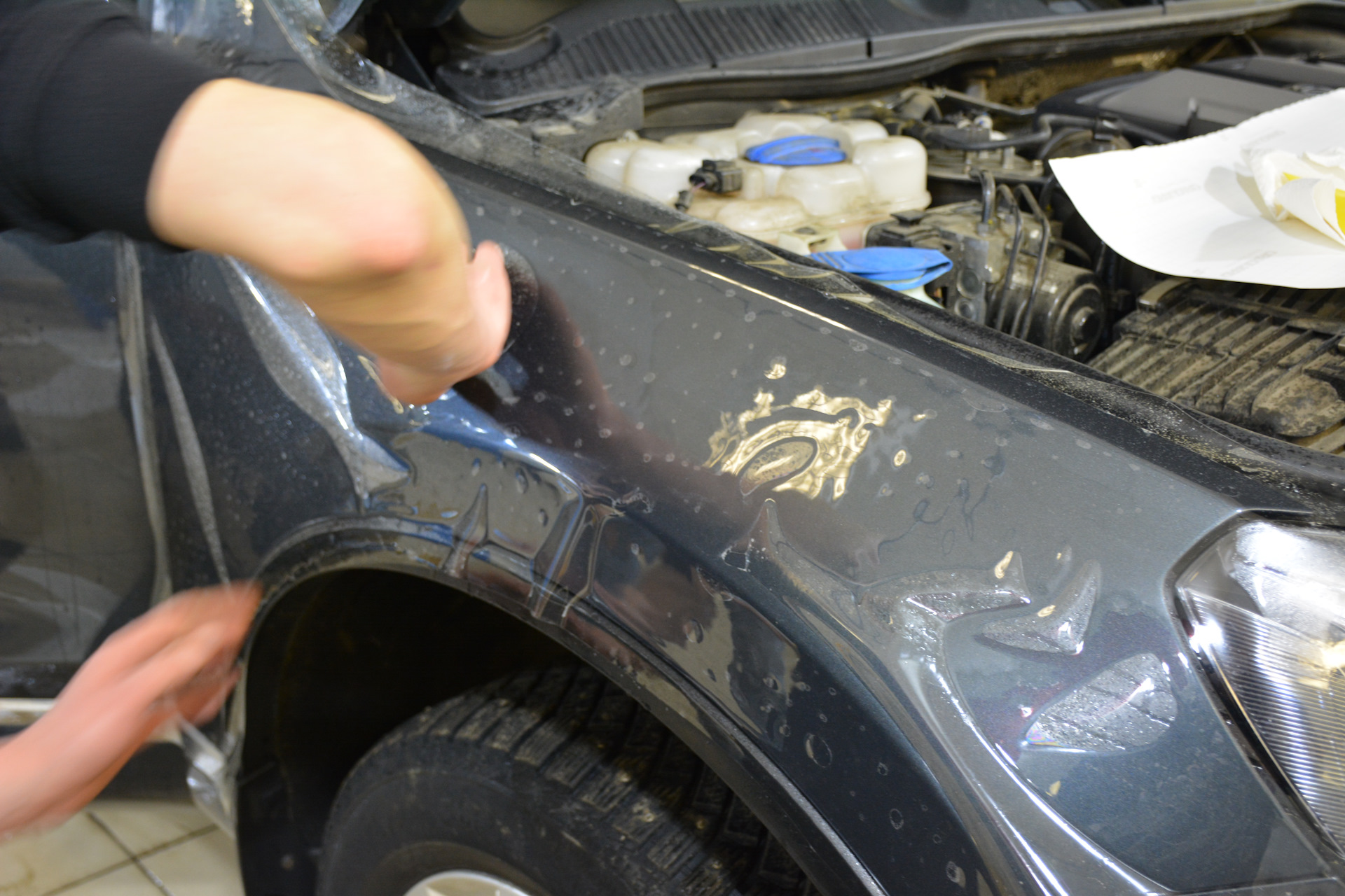 Защитная пленка на автомобиль VW Touareg FL — Центр Автотехнологий на ...