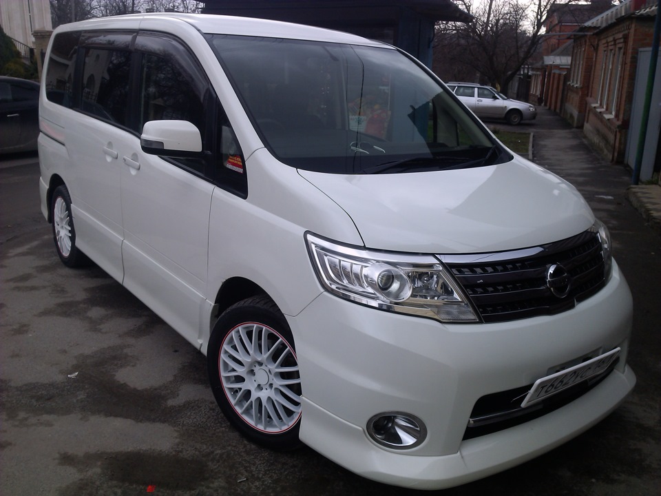 ну вот и поменял дисочки — Nissan Serena Mk III (C25), 2 л., 2010 года ...