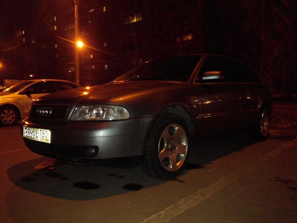 Переход на зимнюю резину. — Audi A4 Avant (B5), 2,4 л, 2000 года ...