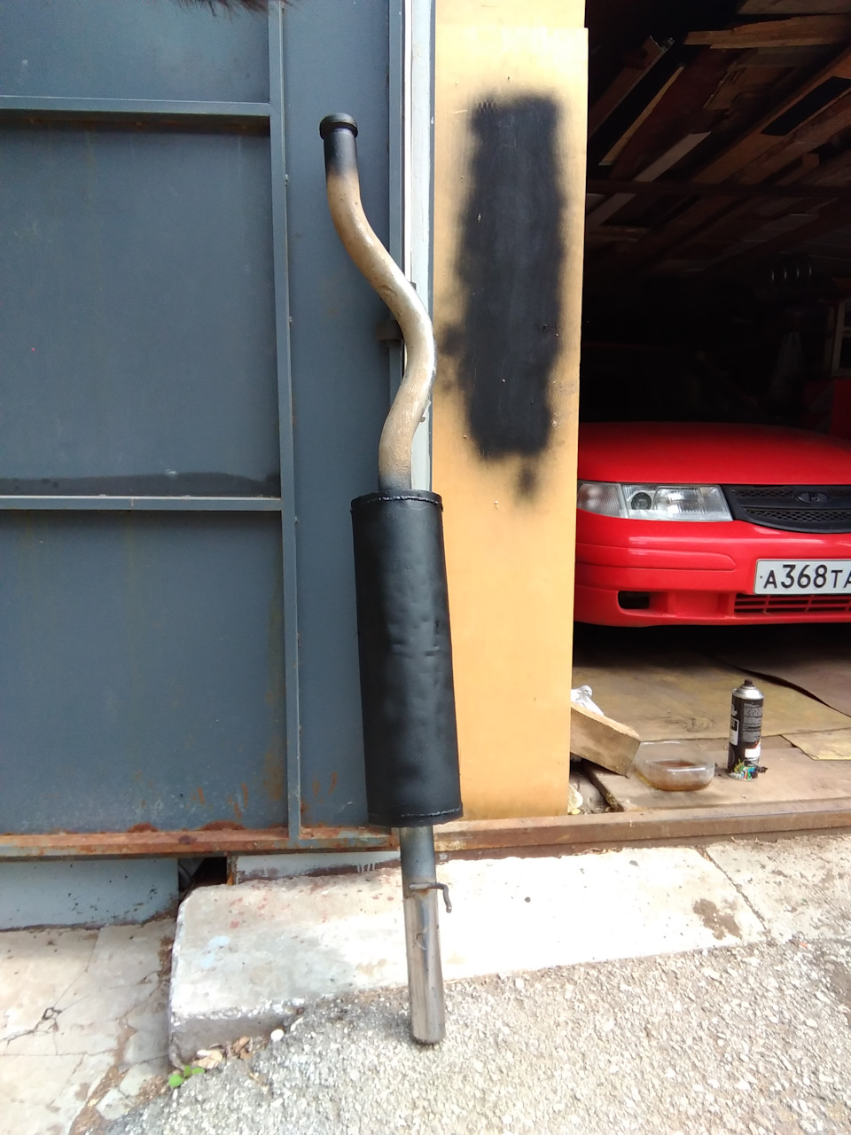 Что внутри прямоток-глушителя Stinger-AVTO MUTE — Lada 112 Coupe, 1,6 л ...