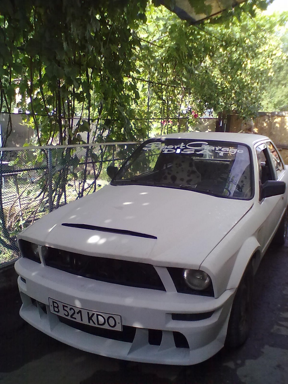 вчера собрали макет переднего бампера — BMW 3 series Coupe (E30), 2 л ...