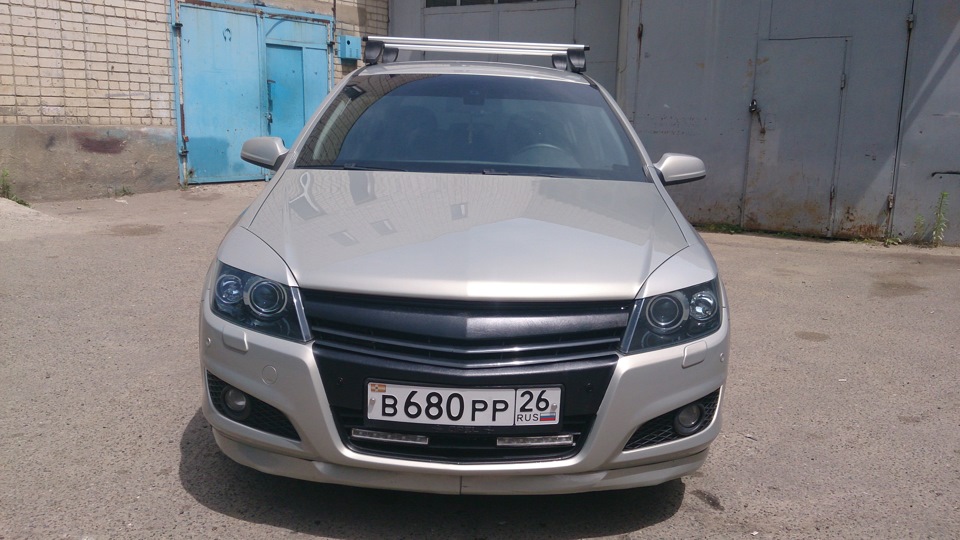 воскресная мойка и обработка силиконом уплотнителей — Opel Astra H, 1,8 ...