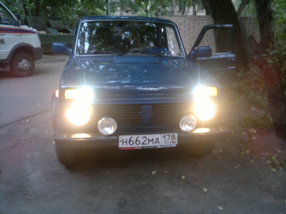 Светодиоды в задних фонарях и поворотниках и надфарниках. — LADA 4x4 3D ...