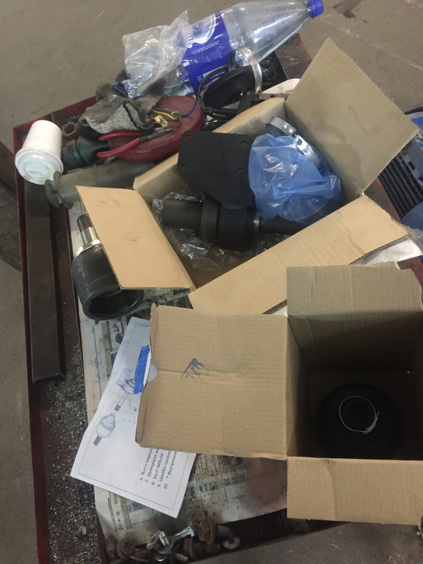 Установка промвала — Lada Гранта, 1,6 л, 2012 года | тюнинг | DRIVE2