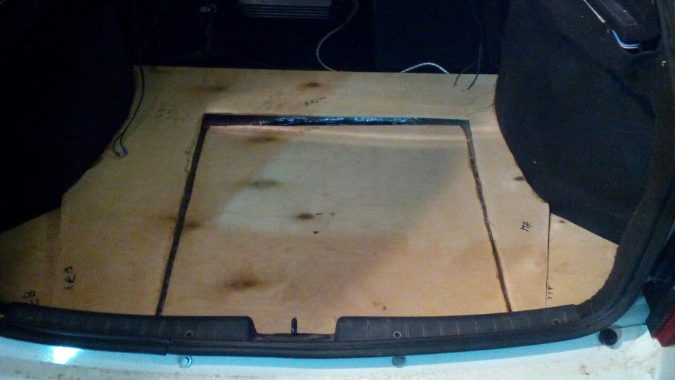 Ровный пол в богажнике — Lada Приора хэтчбек, 1,6 л, 2011 года | тюнинг ...