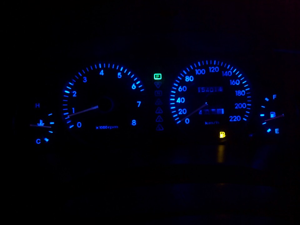 Пересвет приборки (154014 км) — Hyundai Sonata IV (EF), 2 л, 2000 года ...