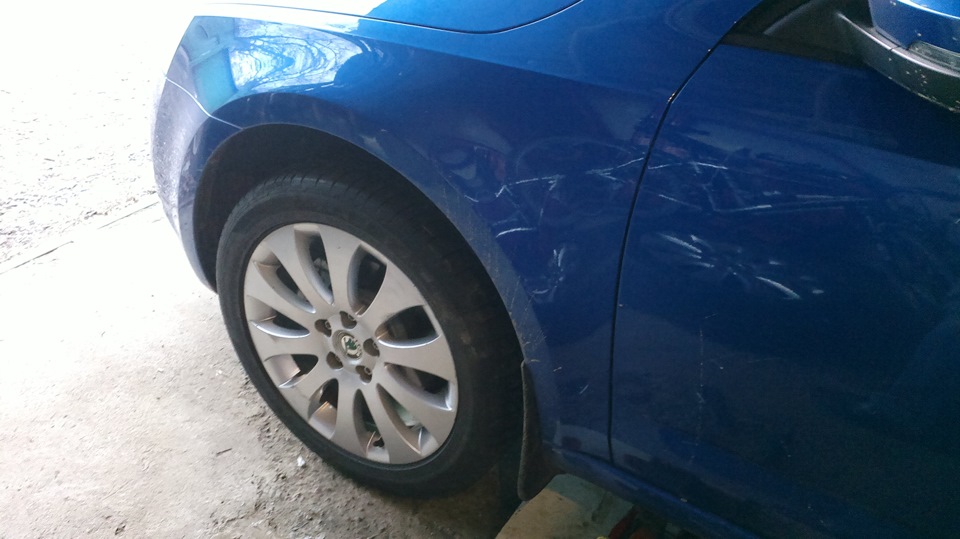 Думаю если R17 понравится отдам диски в покраску. Хочу темно серым их выкрасить — Титан или Антрацит… — Skoda Octavia Combi A7 Mk3