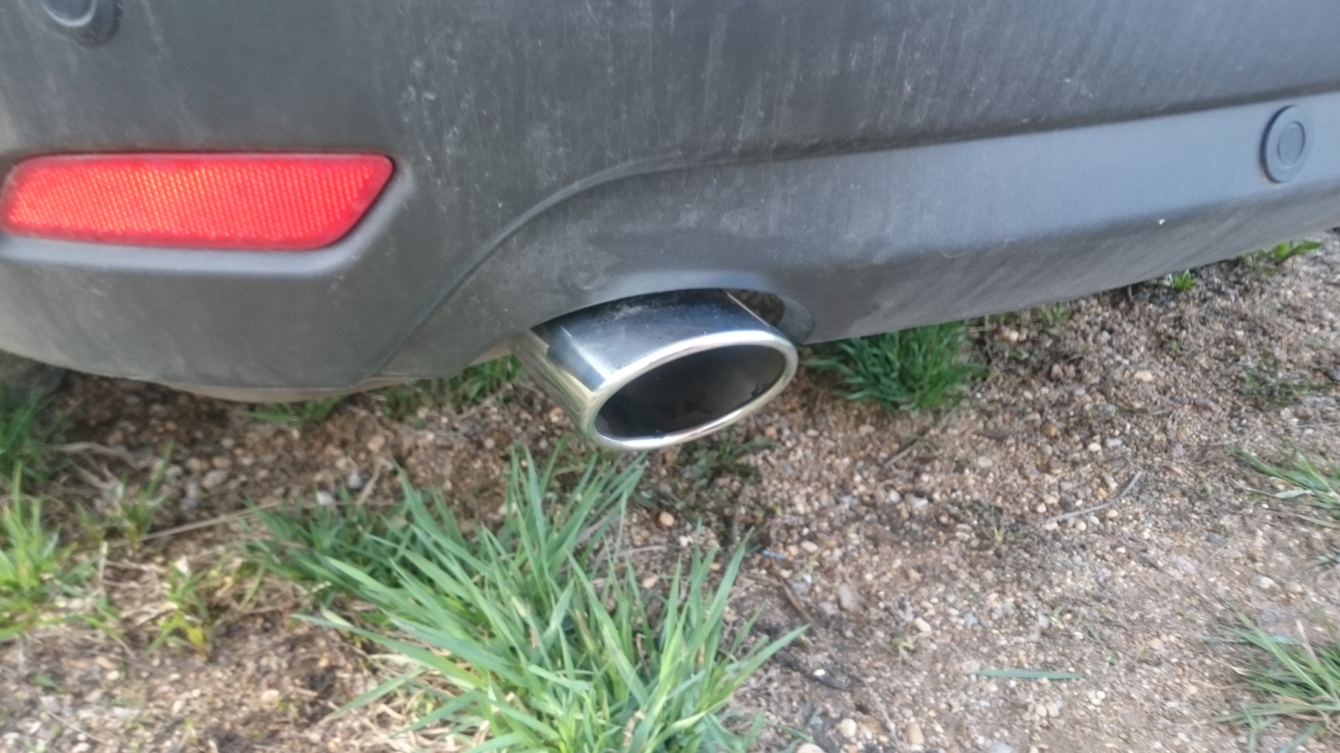 Свисток или насадка на глушитель — Ford S-Max (1G), 2 л, 2007 года ...